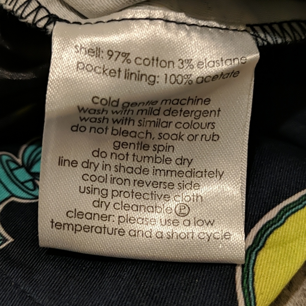 Gorman Navy Print Pants - Picture 5 of 6